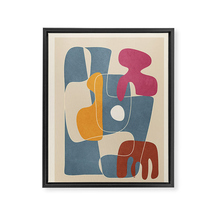 Organic Rhythms 4 Framed Canvas Print Gallery Image 1