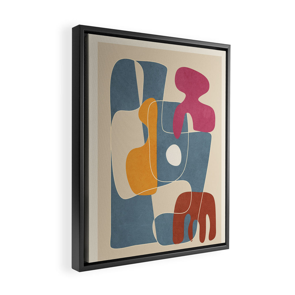 Organic Rhythms 4 Framed Canvas Print Gallery Image 2