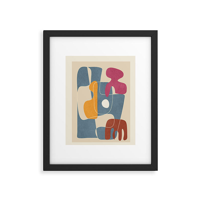 Organic Rhythms 4 Framed Art Print Gallery Image 6