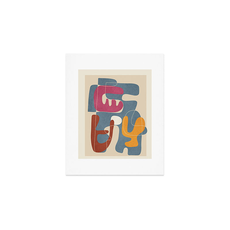 Organic Rhythms 5 Art Print Gallery Image 1