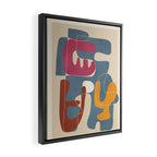 Organic Rhythms 5 Framed Canvas Print Gallery Image 2