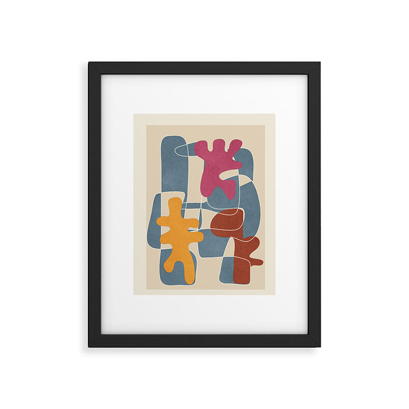 Organic Rhythms 6 Framed Art Print Gallery Image 6