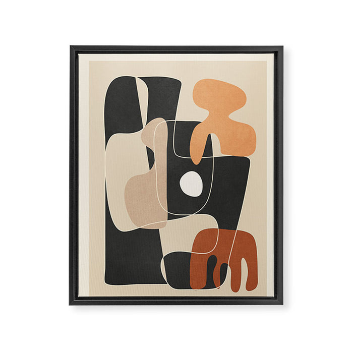 Organic Rhythms 7 Framed Canvas Print Gallery Image 1