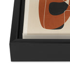 Organic Rhythms 8 Framed Canvas Print Gallery Image 3