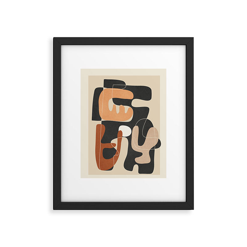 Organic Rhythms 8 Framed Art Print Gallery Image 6
