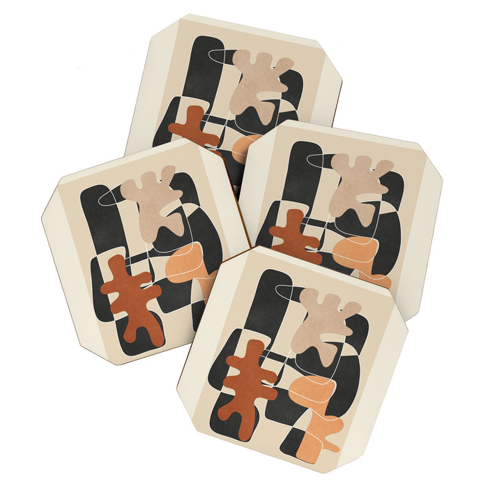 Organic Rhythms 9 Coaster Gallery Image 1