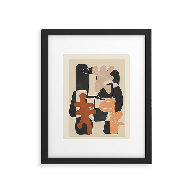 Organic Rhythms 9 Framed Art Print Gallery Image 6