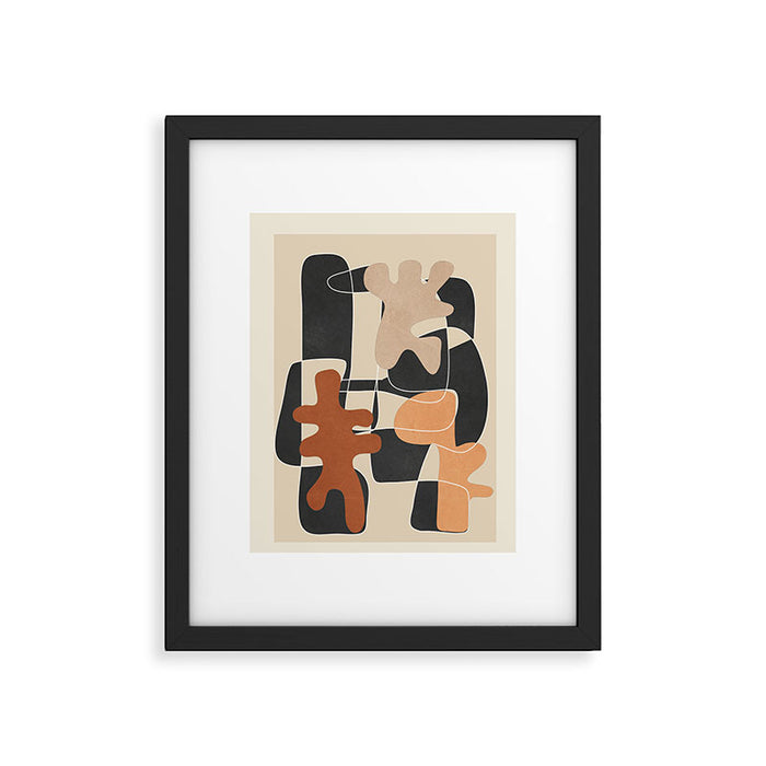 Organic Rhythms 9 Framed Art Print Gallery Image 1