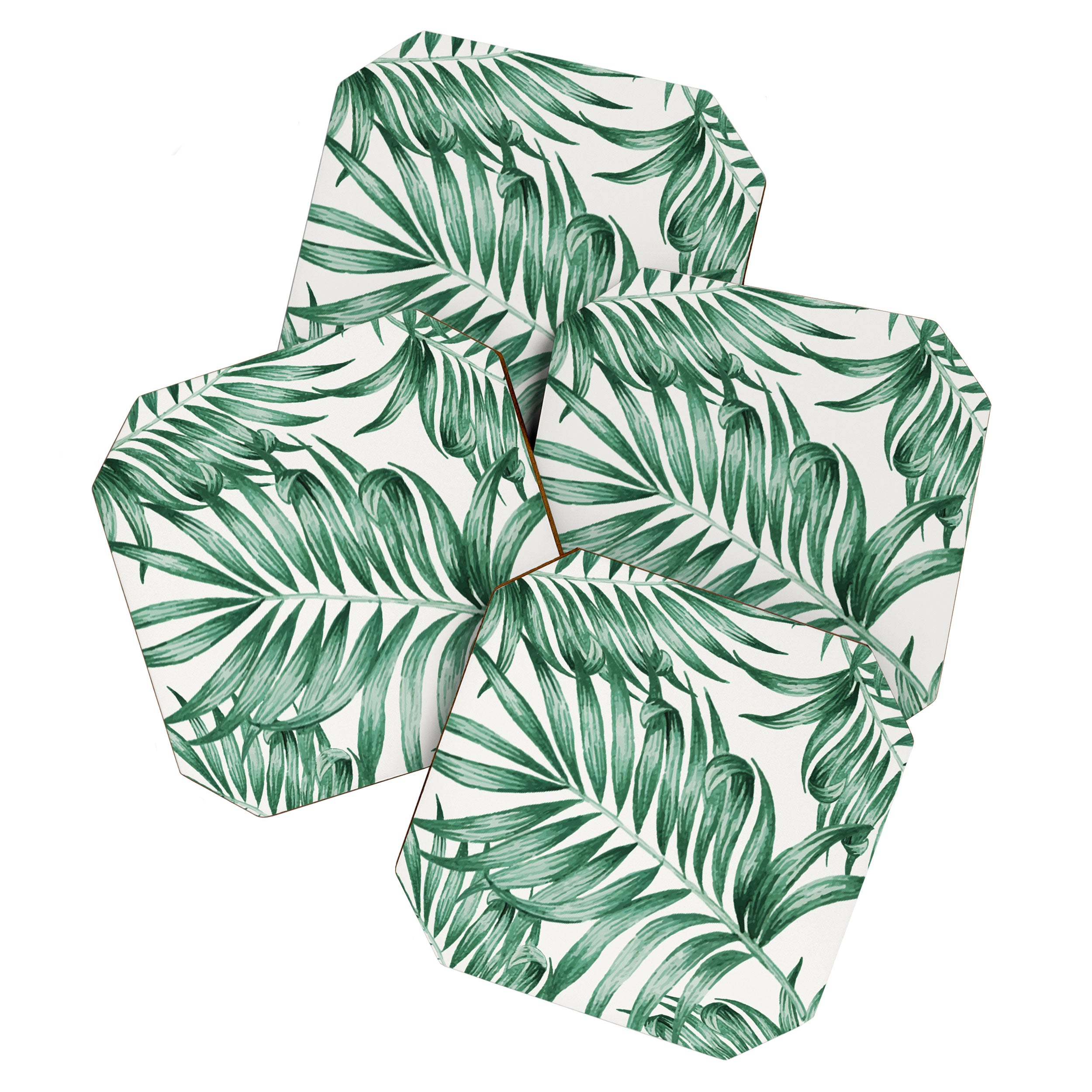 Palm Leaves Coaster Gallery Image 1