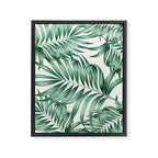 Palm Leaves Framed Canvas Print Gallery Image 6
