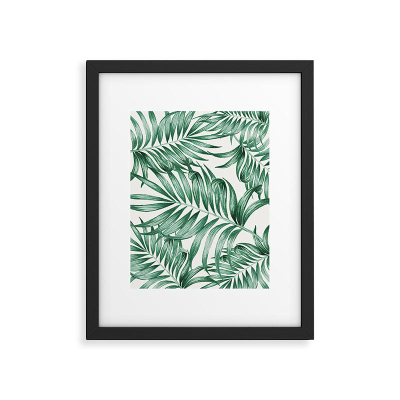 Palm Leaves Framed Art Print Gallery Image 5