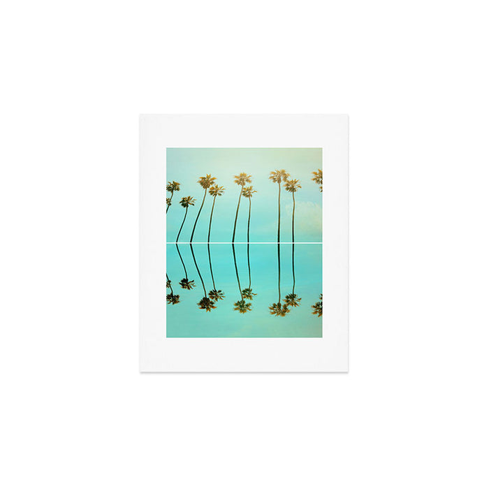 Palm Reflections Art Print Gallery Image 1