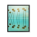 Palm Reflections Framed Canvas Print Gallery Image 8