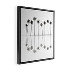 Palm Reflections II Framed Canvas Print Gallery Image 2