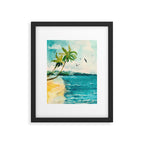 Palm Trees 1 Framed Art Print Gallery Image 4