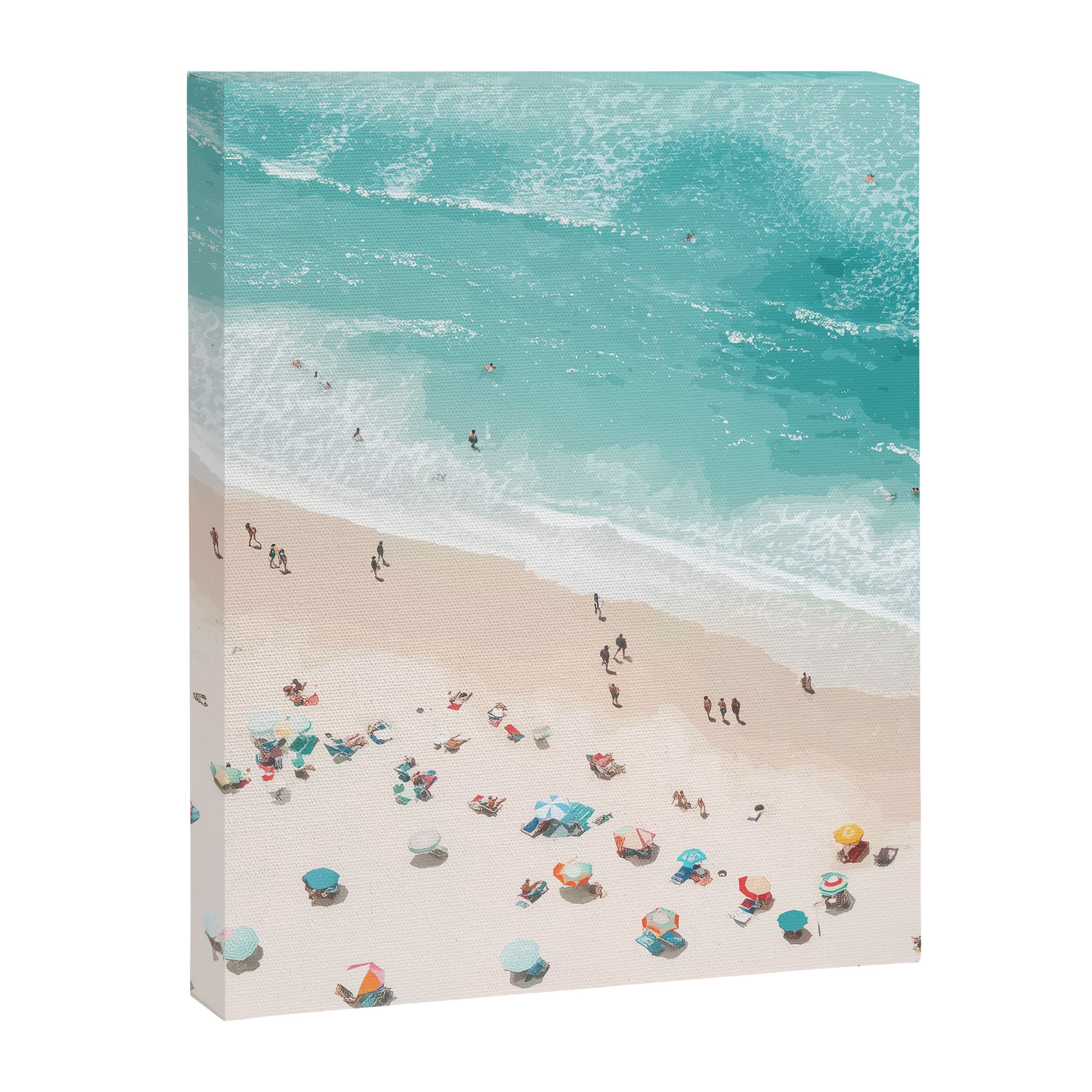 Pastel Beach Day Canvas Print Gallery Image 6