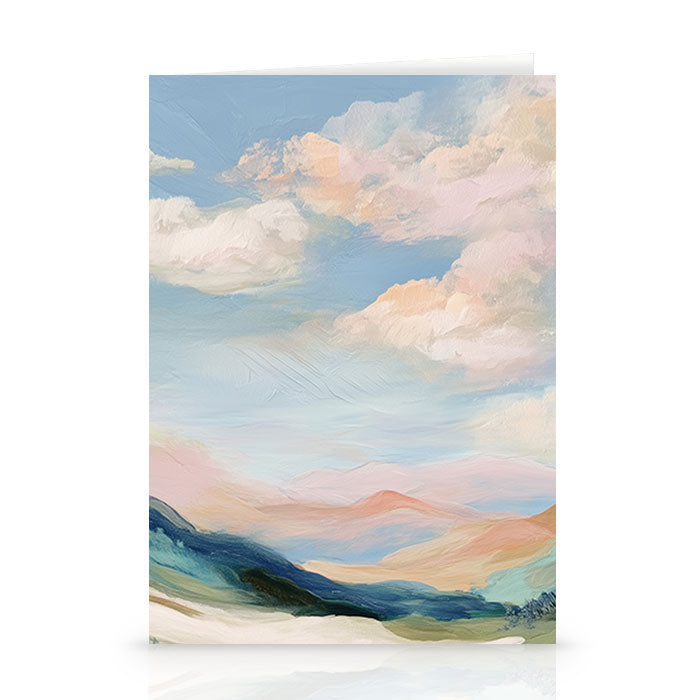 Pastel Hills Stationery Card Gallery Image 1