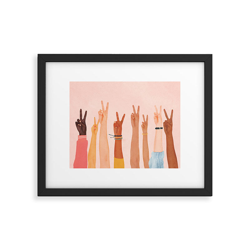Peace Framed Art Print Gallery Image 5