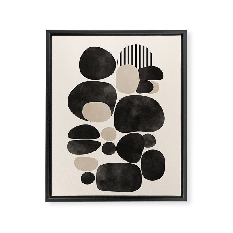 Pebble Form Framed Canvas Print Gallery Image 6