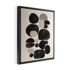 Pebble Form Framed Canvas Print Gallery Image 2
