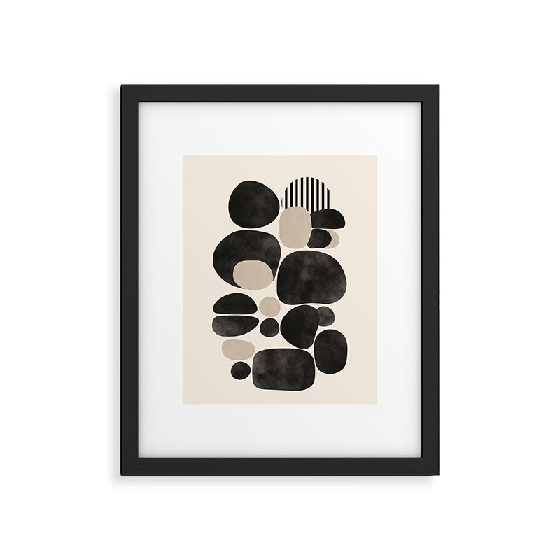 Pebble Form Framed Art Print Gallery Image 5