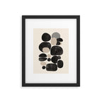 Pebble Form Framed Art Print Gallery Image 5