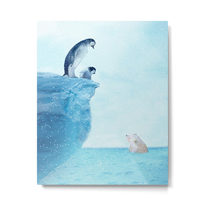 Penguins Metal Print Gallery Image 1