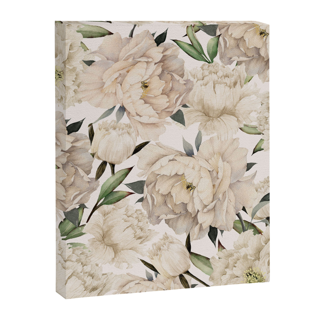 Peonies Pattern Canvas Print Gallery Image 6