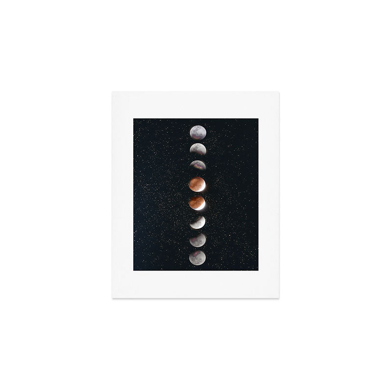 Phases of the Moon II Art Print Gallery Image 1