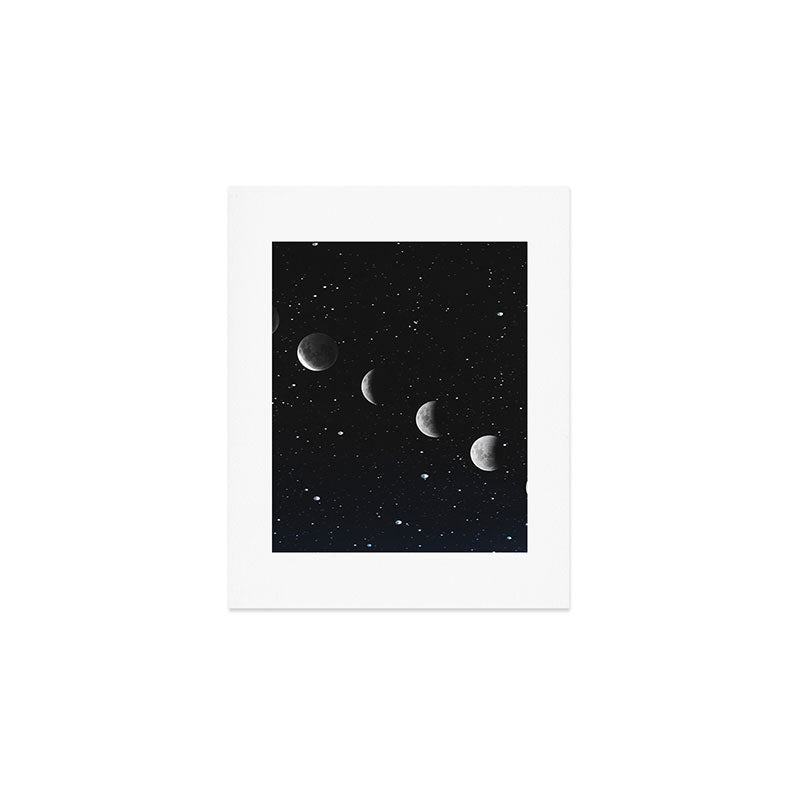 Phases of the Moon Art Print Gallery Image 1