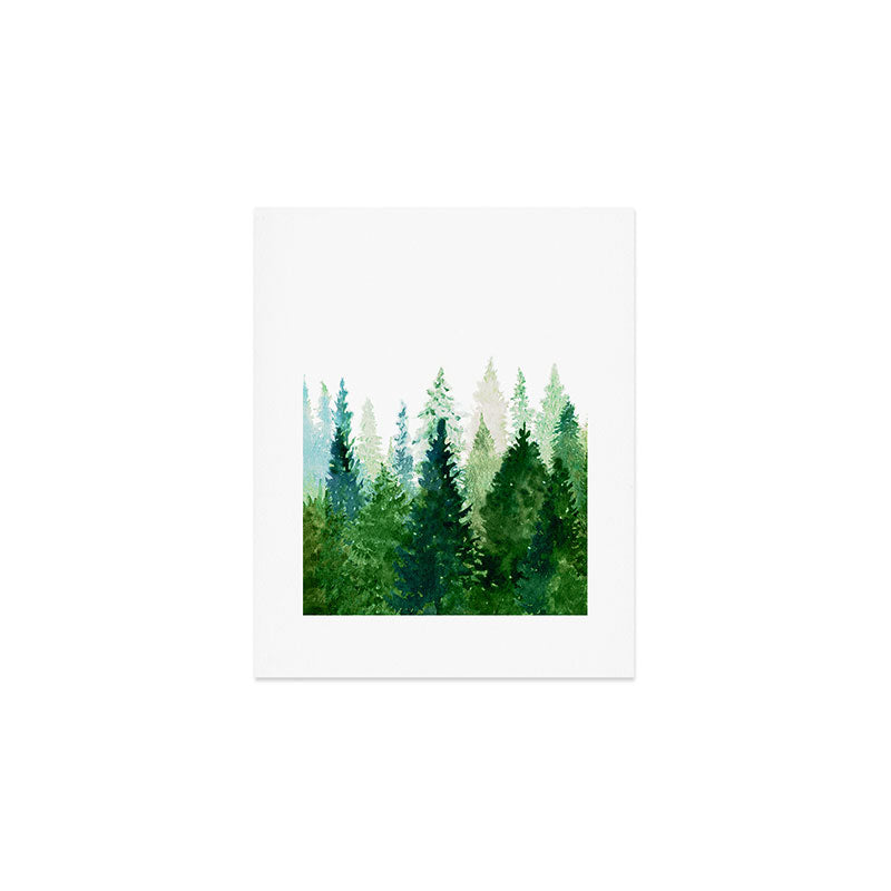 Pine Trees 2 Art Print Gallery Image 1