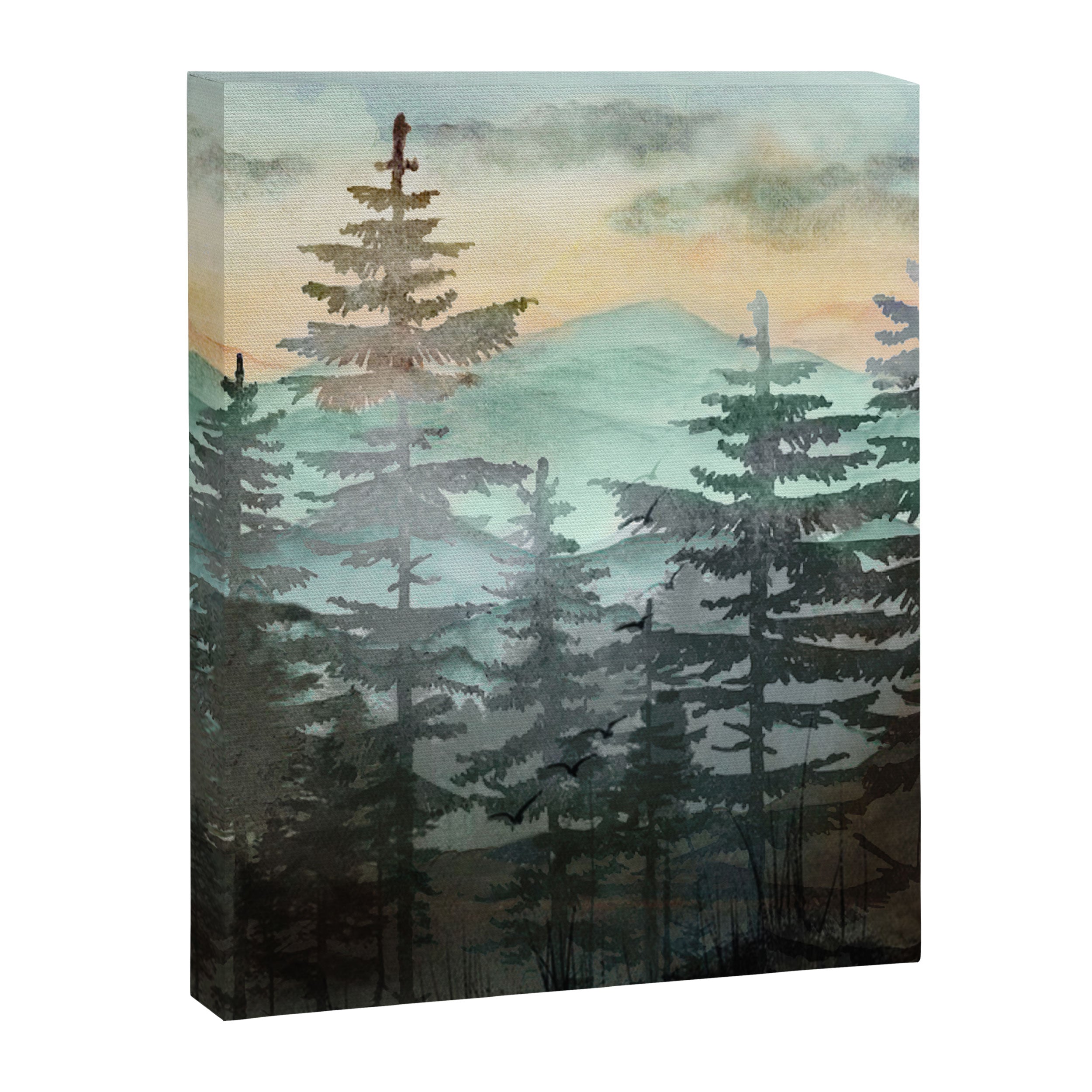 Pine Trees Canvas Print Gallery Image 6