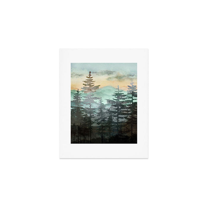 Pine Trees Art Print Gallery Image 1