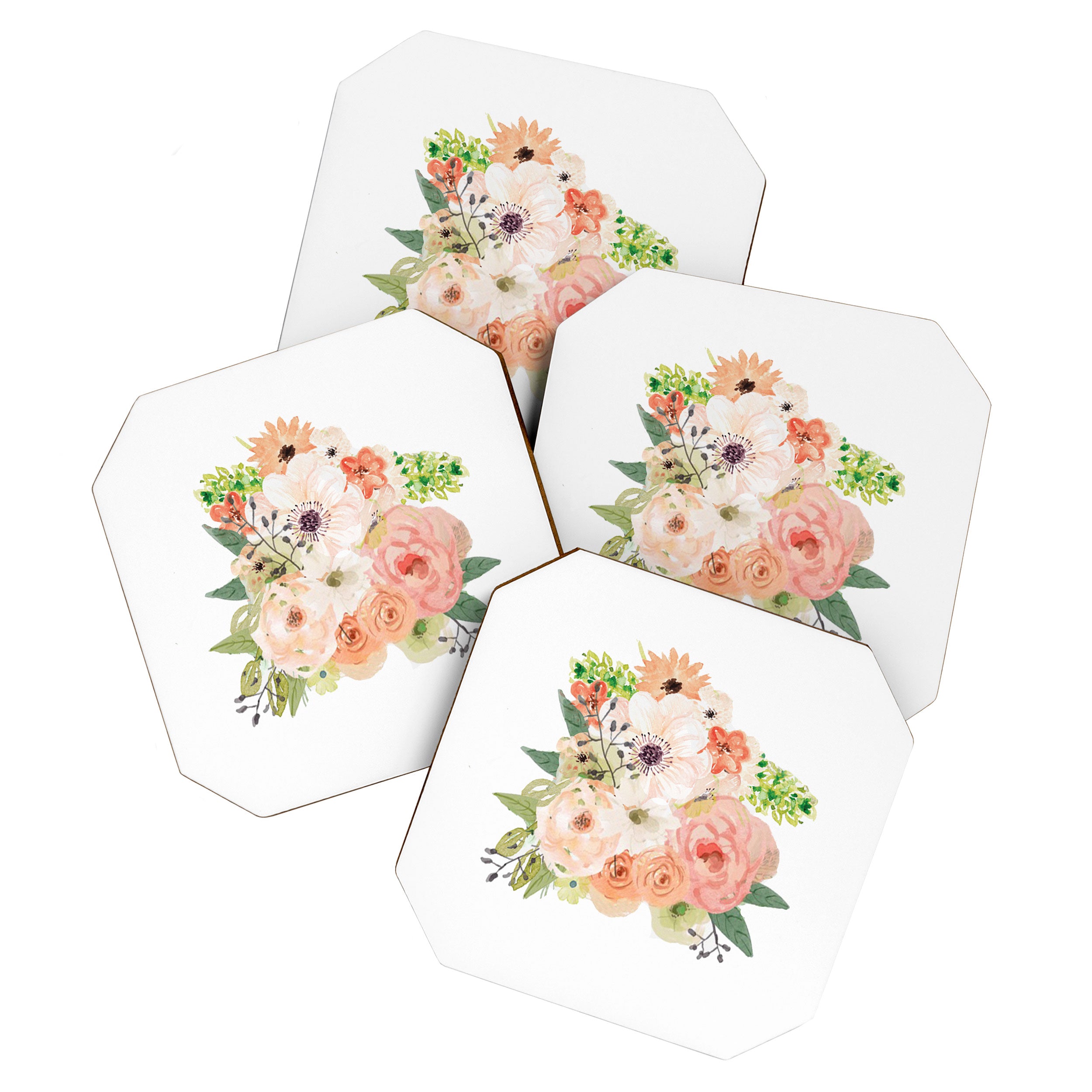 Pink bloom Coaster Gallery Image 1