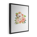 Pink bloom Framed Canvas Print Gallery Image 2