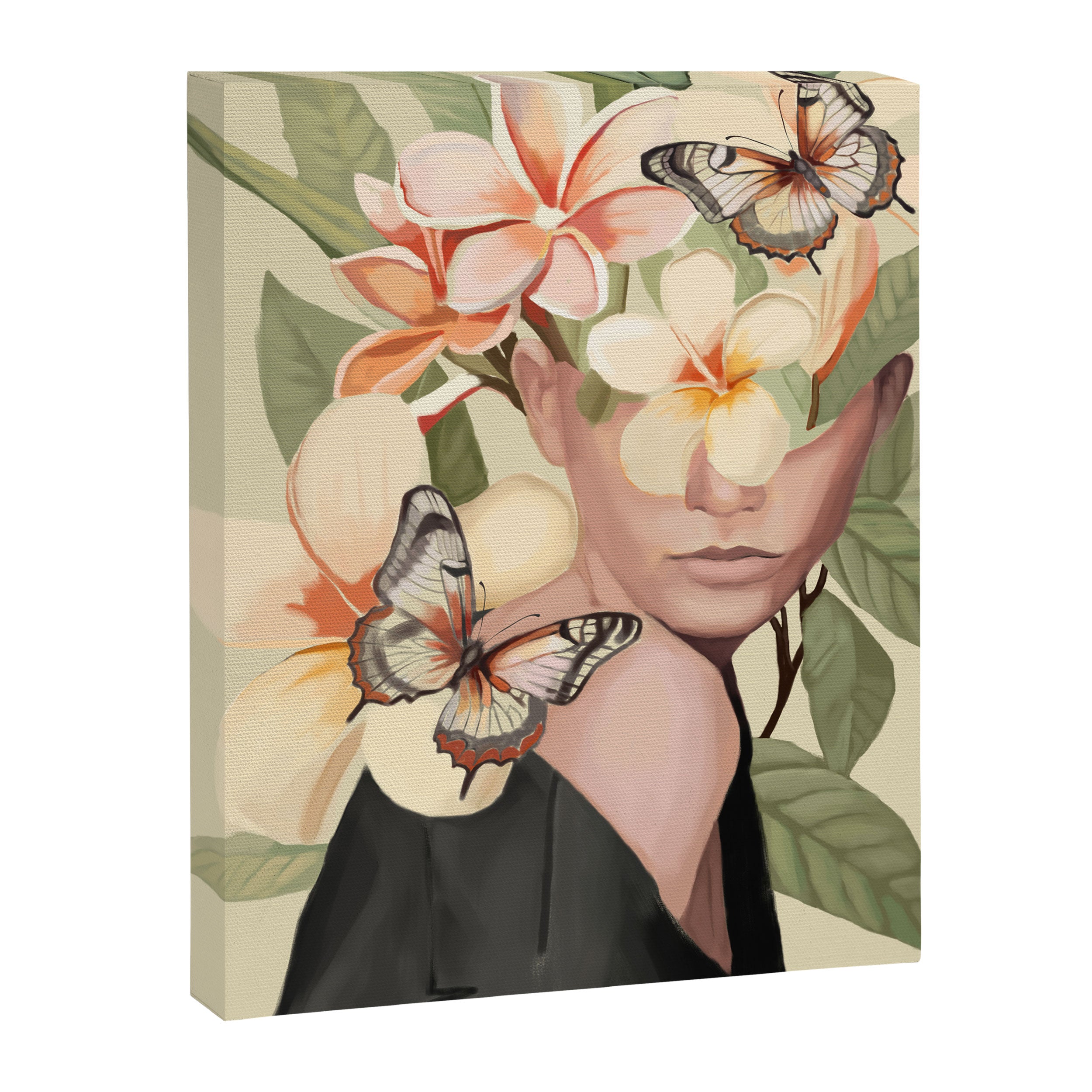 Pink Bloom Canvas Print Gallery Image 6