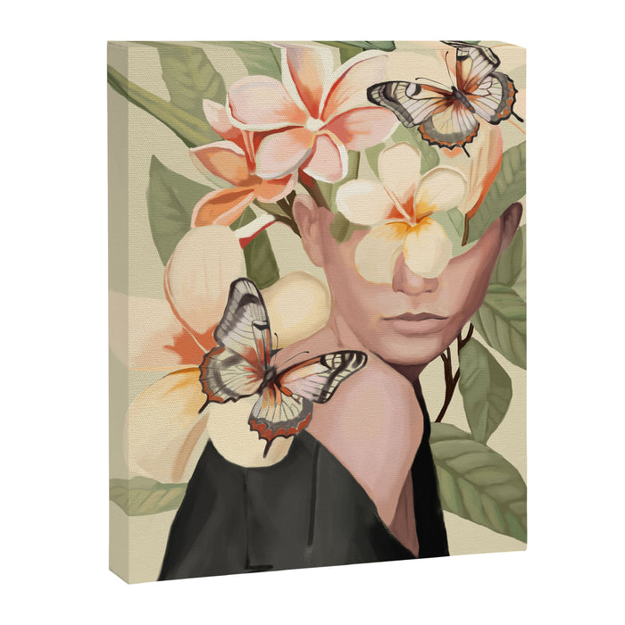 Pink Bloom Canvas Print Gallery Image 1