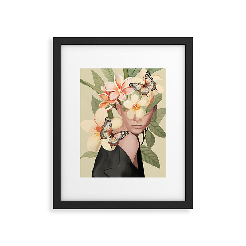Pink Bloom Framed Art Print Gallery Image 5