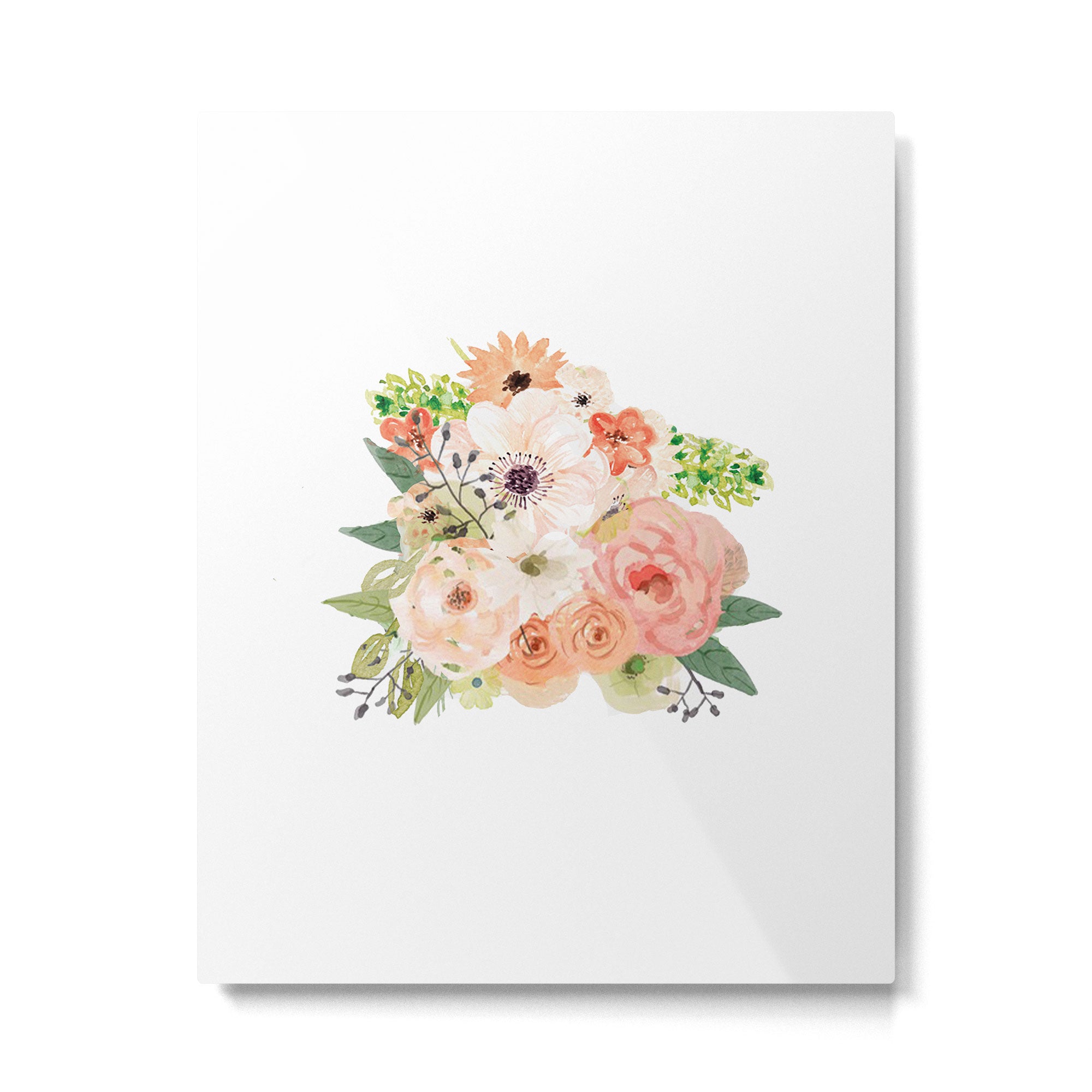 Pink bloom Metal Print Gallery Image 4