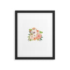 Pink bloom Framed Art Print Gallery Image 5