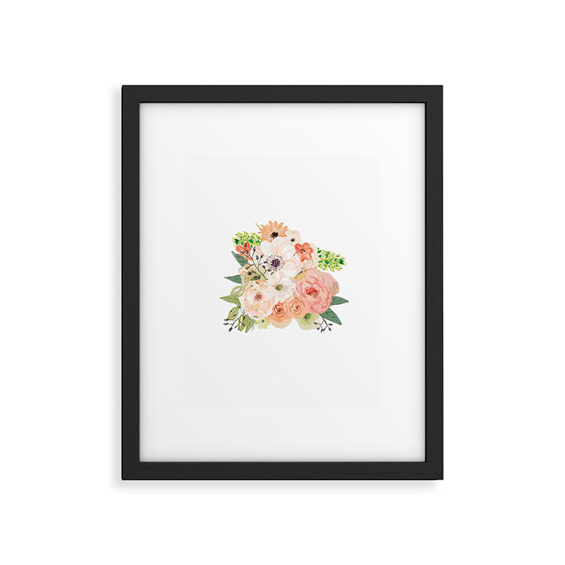 Pink bloom Framed Art Print Gallery Image 5