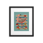 Pink Flamingo Framed Art Print Gallery Image 5