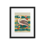 Pink Flamingo Framed Art Print Gallery Image 5