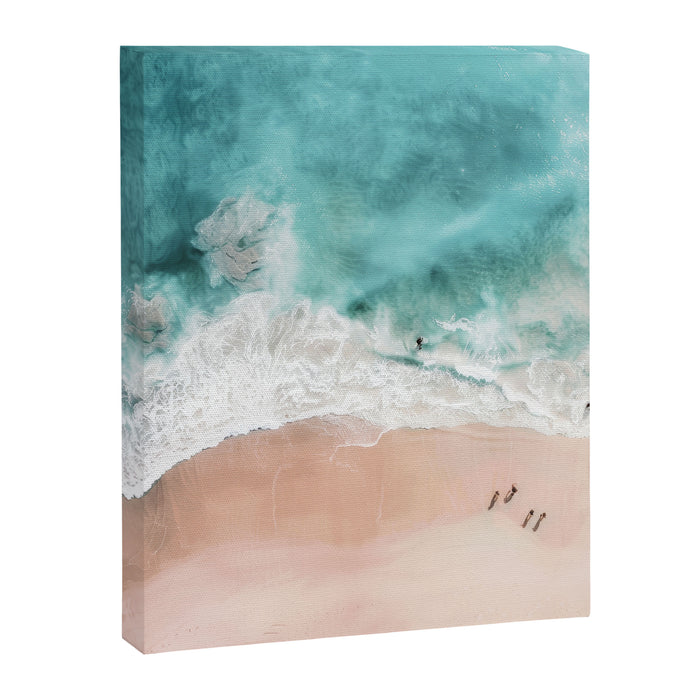 Pink Sand Beach Print Canvas Print Gallery Image 1