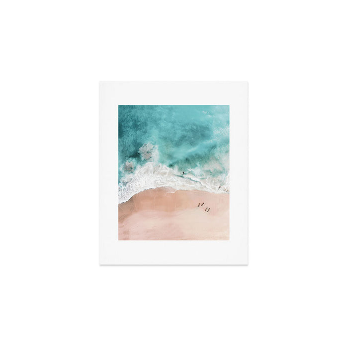 Pink Sand Beach Print Art Print Gallery Image 1