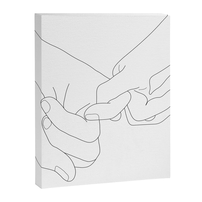 Pinky Promise Canvas Print Gallery Image 1