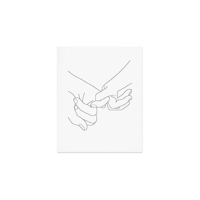 Pinky Promise Art Print Gallery Image 1