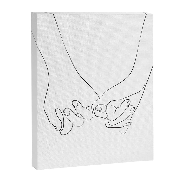 Pinky Promise VI Canvas Print Gallery Image 1