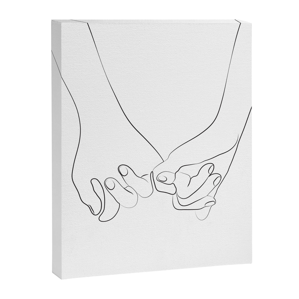 Pinky Promise VI Canvas Print Gallery Image 6