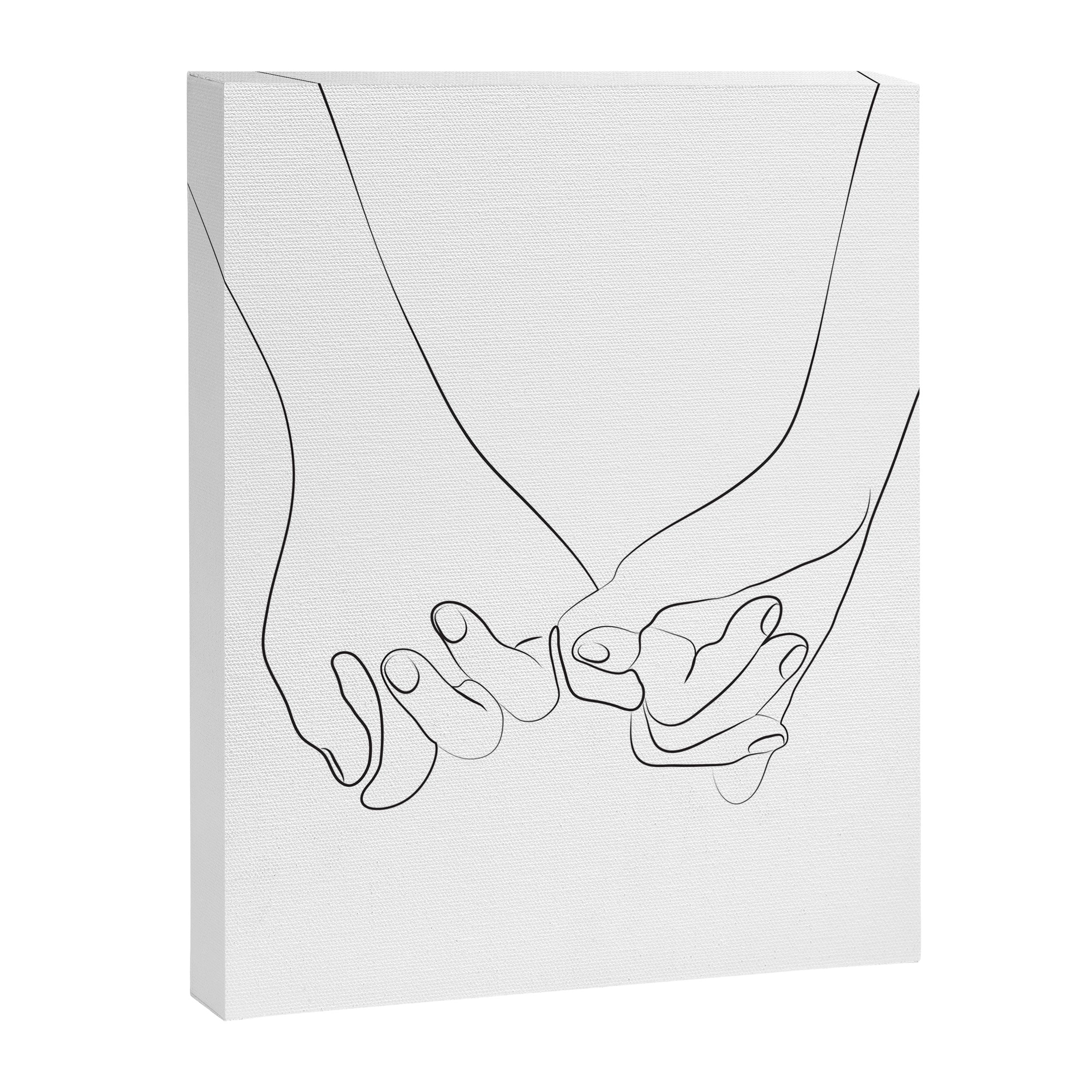 Pinky Promise VI Canvas Print Gallery Image 6